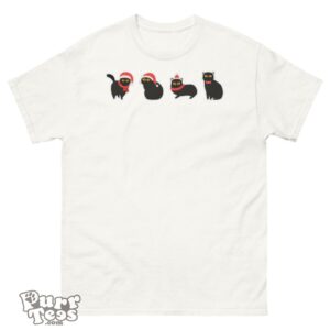 Christmas Cat Lovely T-Shirt Product Photo 2