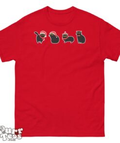 Christmas Cat Lovely T-Shirt Product Photo 3