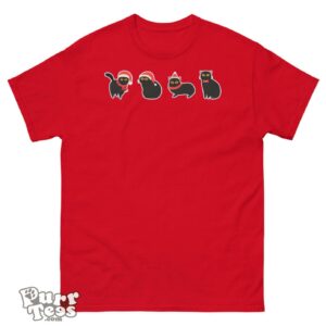 Christmas Cat Lovely T-Shirt Product Photo 3