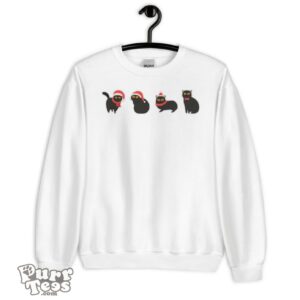 Christmas Cat Lovely T-Shirt Product Photo 5
