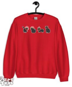 Christmas Cat Lovely T-Shirt Product Photo 6