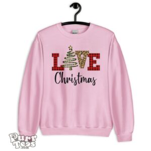 Christmas Love Tree Christmas 2024 Shirt Product Photo 2