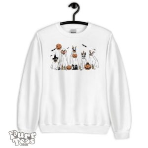 Cute Dogs Cosplay Ghost Halloween Christmas T-Shirt Product Photo 3