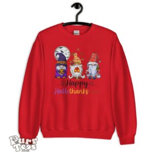 Happy Hallothanksmas Gnomes Halloween Merry Christmas T-Shirt Product Photo 4