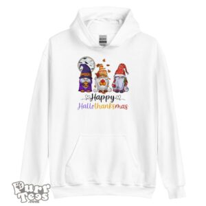 Happy Hallothanksmas Gnomes Halloween Merry Christmas T-Shirt Product Photo 5