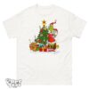 Vintage Grinch With Gift Boxes And Christmas Tree T-Shirt Product Photo 1