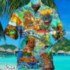Aloha Tiki Surfing Into The Sunset Limited Hawaiian Shirt Best Gift For Men And Women Product Photo 1