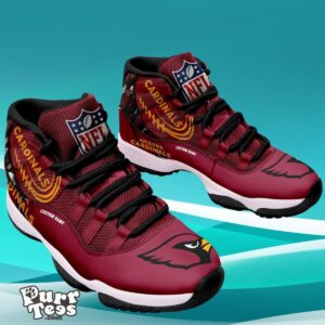 Arizona Cardinals Custom Name Air Jordan 11 Sneaker Style Gift For Men And Women Product Photo 2