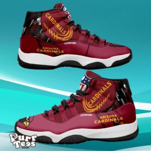 Arizona Cardinals Custom Name Air Jordan 11 Sneaker Style Gift For Men And Women Product Photo 1