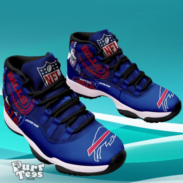 Buffalo Bills Custom Name Air Jordan 11 Sneaker Style Gift For Men And Women Product Photo 2