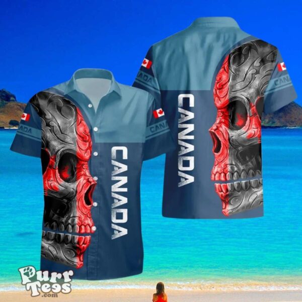 Canadian VeteranSoldier Custom Name Hawaii Shirt Best Gift For Everyone Product Photo 3