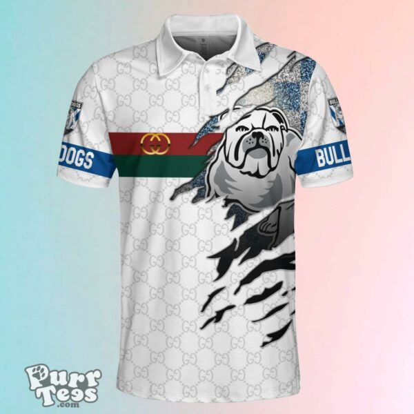 Canterbury Bankstown Bulldogs Sport Polo Shirt NRL Custom Name Best Gift Product Photo 1