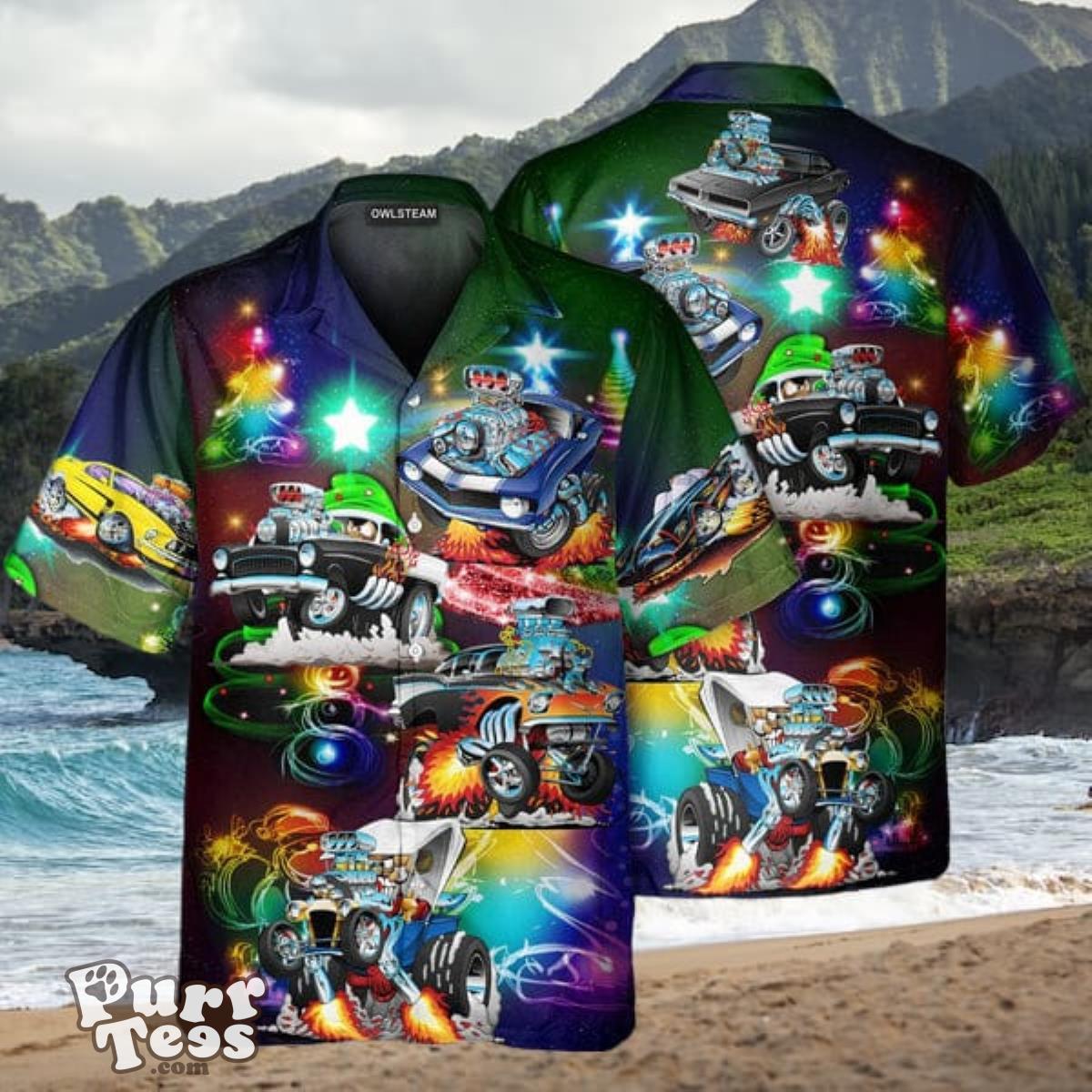 Car Christmas Merry Christmas Hawaiian Shirt Unique Gift For Men And Women Product Photo 1