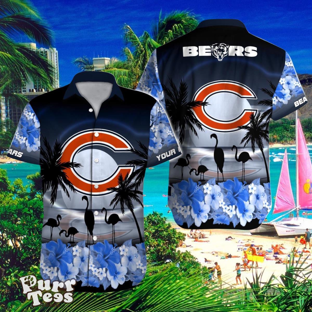 Chicago Bears Custom Name Hawaiian Shirt Impressive Gift For Men And Women Product Photo 1