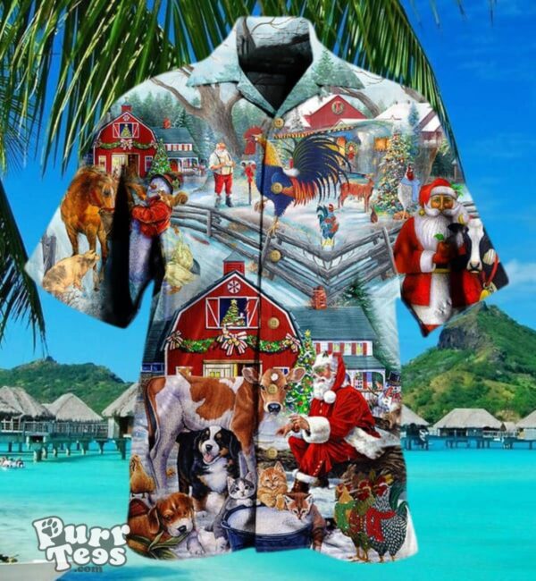 Christmas Love Animals Limited Edition Hawaiian Shirt Best Gift For Men And Women Product Photo 1