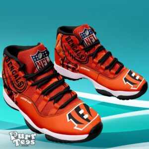 Cincinnati Bengals Custom Name Air Jordan 11 Sneaker Style Gift For Men And Women Product Photo 2