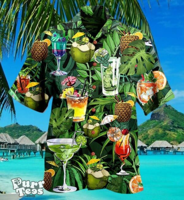 Cocktail And Fruit Hello Summer Limited Edition Hawaiian Shirt Best Gift For Men And Women Product Photo 1