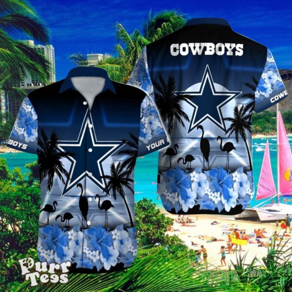Dallas Cowboys Custom Name Hawaiian Shirt Impressive Gift For Men And Women Product Photo 1