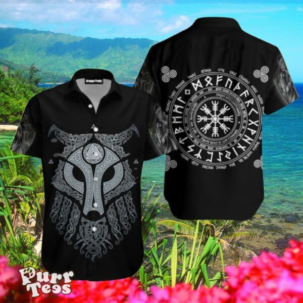 Fenrir 3D Vikings Hawaiian Shirt Best Gift For Men Women Product Photo 1