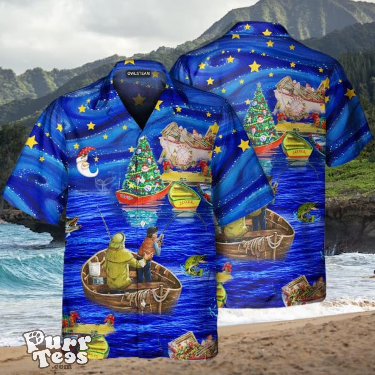Fishing Lover Amazing Christmas 02 Hawaiian Shirt Unique Gift For Men And Women Product Photo 1
