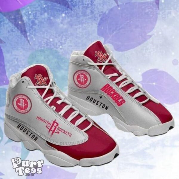 Houston Rockets NBA Team Football Big Logo Gift For Lover Men And Women Air Jordan 13 Product Photo 1