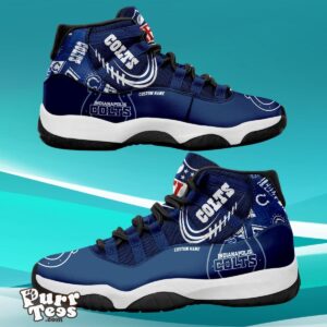 Indianapolis Colts Custom Name Air Jordan 11 Sneaker Style Gift For Men And Women Product Photo 1