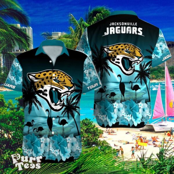 Jacksonville Jaguars Custom Name Hawaiian Shirt Impressive Gift For Men And Women Product Photo 1