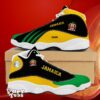 Jamaica Country Flag Jamaica Newest High Top Custom Name Sneakers Air Jordan 13 Unique Gift For Men Women Product Photo 1