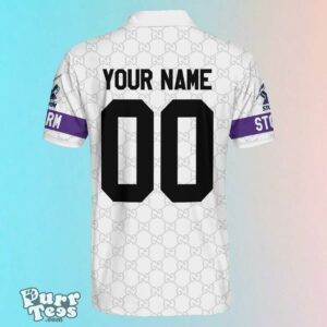 Melbourne Storm Sport Polo Shirt NRL Custom Name Best Gift Product Photo 2