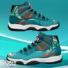 Miami Dolphins Custom Name Air Jordan 11 Sneaker Style Gift For Men And Women Product Photo 1