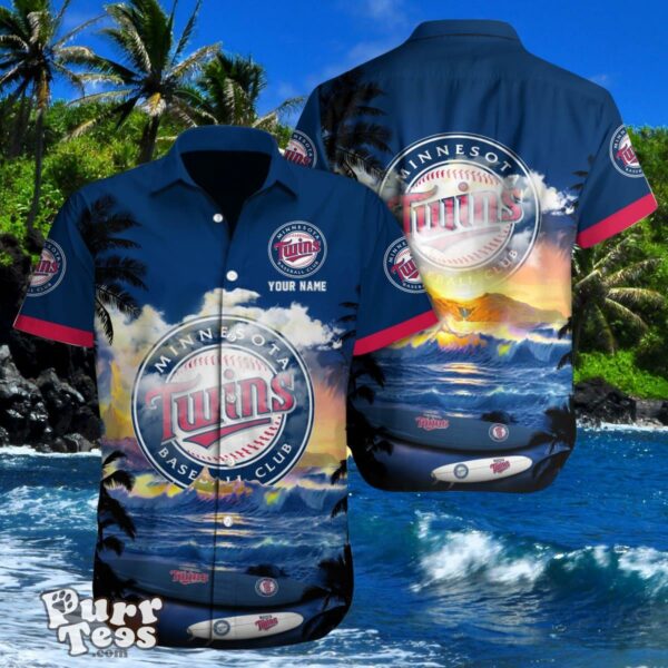 Minnesota Twins Custom Name Hawaiian Shirt Best Gift For Men And Women Product Photo 1