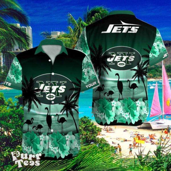 New York Jets Custom Name Hawaiian Shirt Impressive Gift For Men And Women Product Photo 1