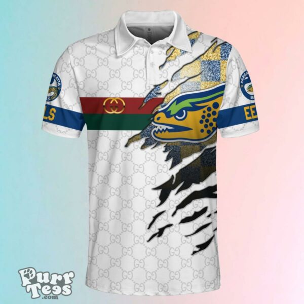 Parramatta Eels Sport Polo Shirt NRL Custom Name Best Gift Product Photo 1