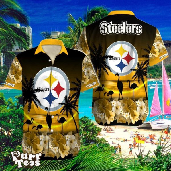 Pittsburgh Steelers Custom Name Hawaiian Shirt Impressive Gift For Men And Women Product Photo 1