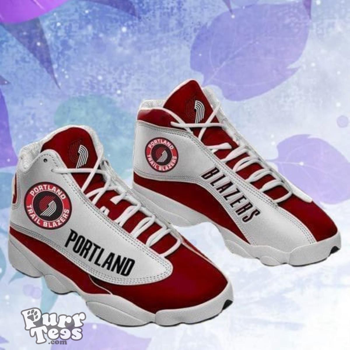 Portland Trail Blazers NCAAF Teams Football Sneaker Jordan 13 Best Gift For Men And Women Product Photo 1
