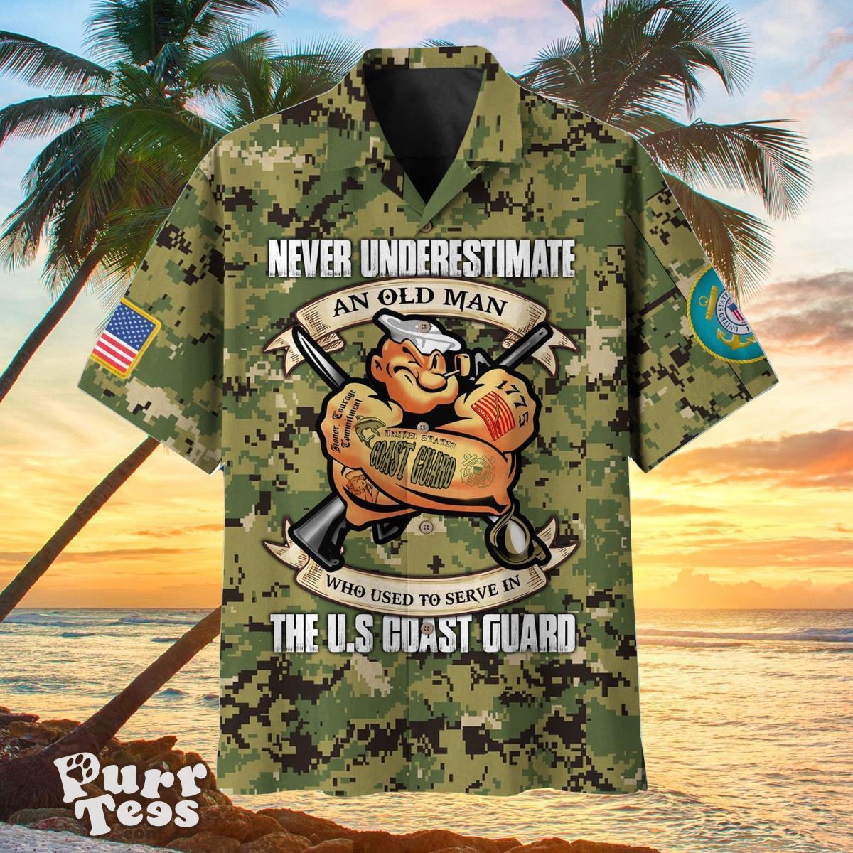 Premium Proud U.S. Coast Guard Hawaii Shirt Impressive Gift For Men And Women Product Photo 1