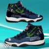 Seattle seahawks Custom Name Air Jordan 11 Sneaker Style Gift For Men And Women Product Photo 1