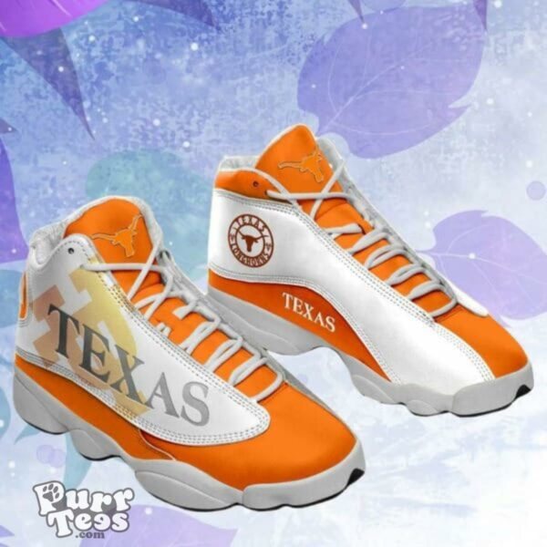 Texas Longhorns Shoes Form Air Jordan 13 Sneakers The University Of Texas At Austin Product Photo 1