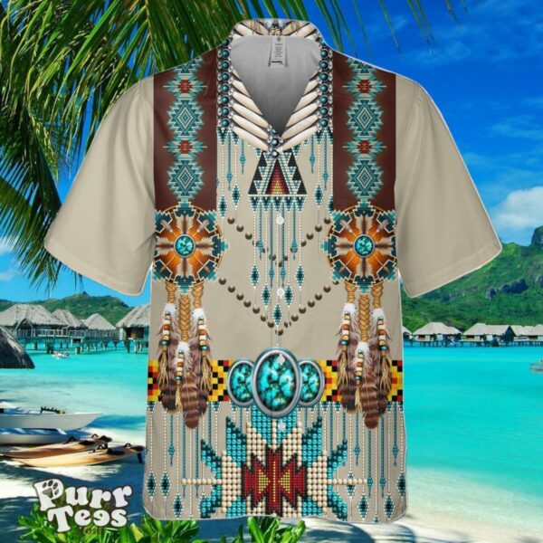 Turquoise Breastplate Native American Hawaii Shirt Best Gift For Men And Women Product Photo 1