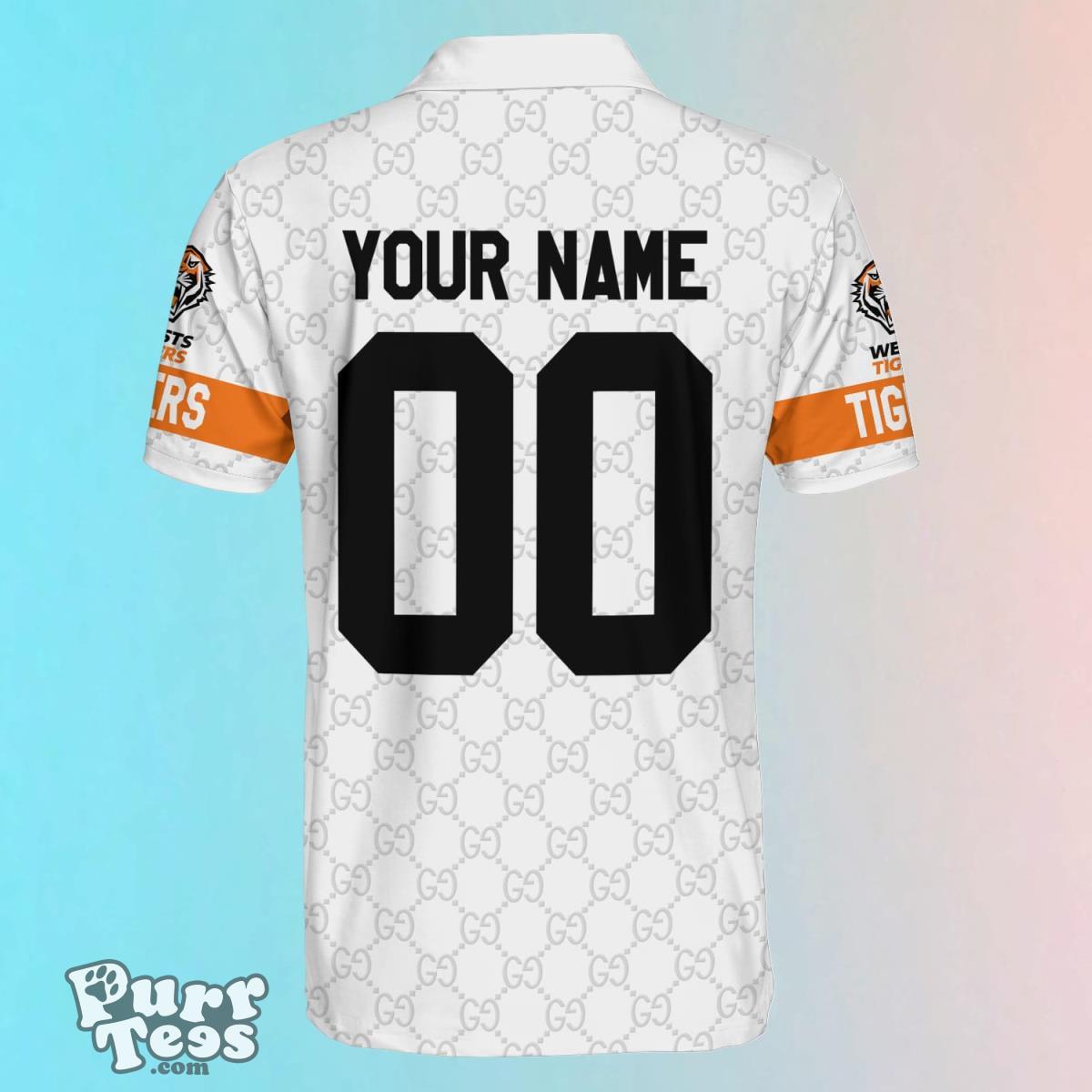 Wests Tigers Sport Polo Shirt NRL Custom Name Best Gift Product Photo 2