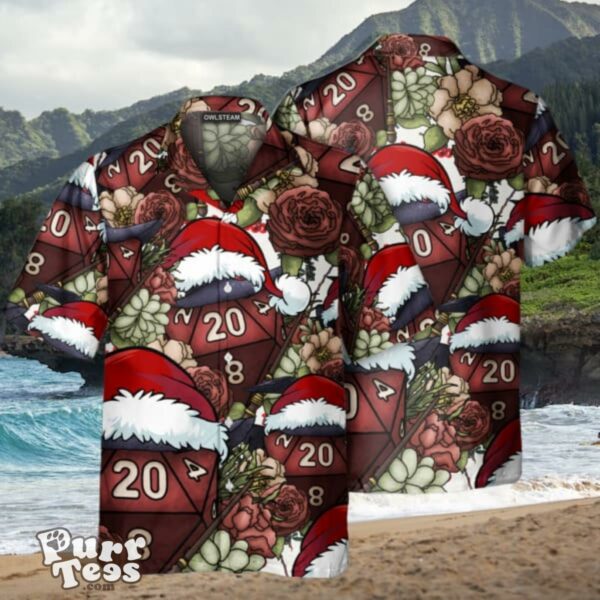 Witch Dice D20 Christmas Vibe Hawaiian Shirt Unique Gift For Men And Women Product Photo 1