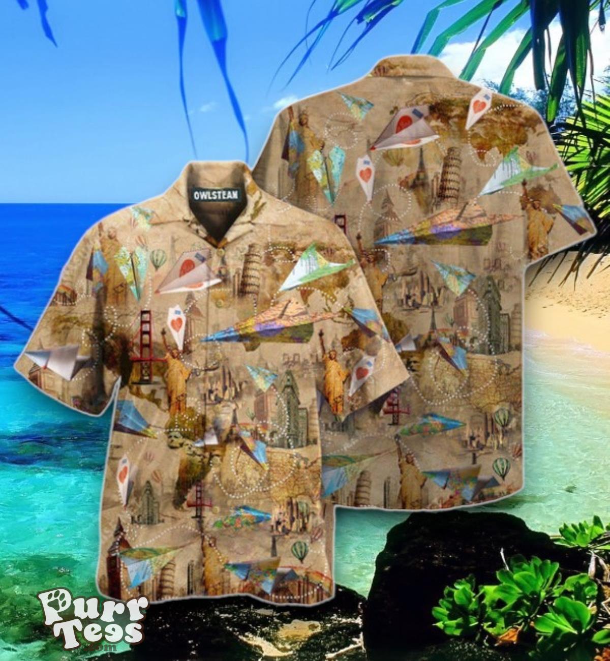 Airplanes Enjoy The Flight Edition Hawaiian Shirt Best Gift Best Gift Product Photo 1