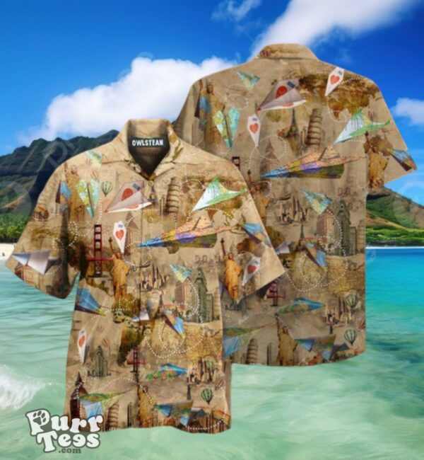 Airplanes Enjoy The Flight Edition Hawaiian Shirt Best Gift For Men And Women Product Photo 1