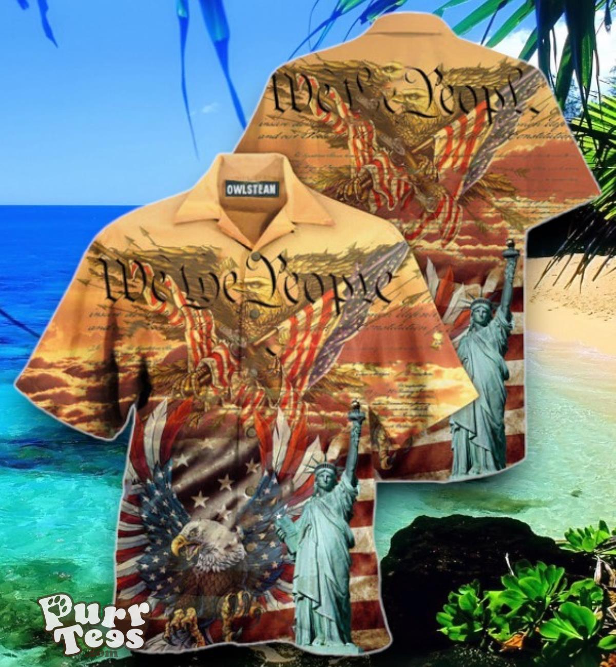 American Patriotism Eagle Edition Hawaiian Shirt Best Gift Product Photo 1