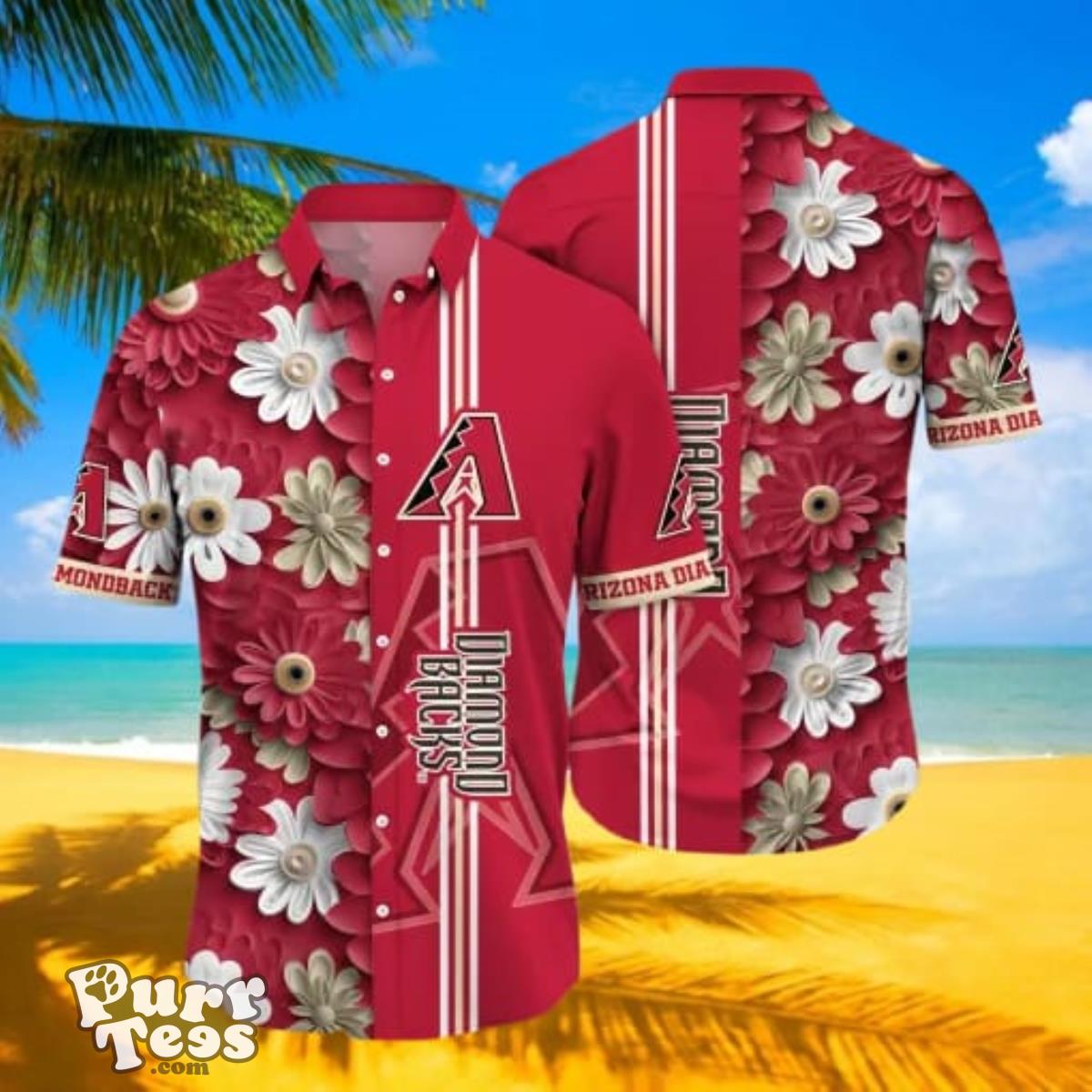 Arizona Diamondbacks MLB Flower Hawaii Shirt For Men And Women Best Gift Product Photo 1