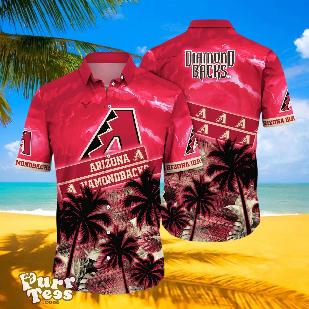 Arizona Diamondbacks MLB Flower Hawaii Shirt For Men & Women Best Gift Product Photo 1
