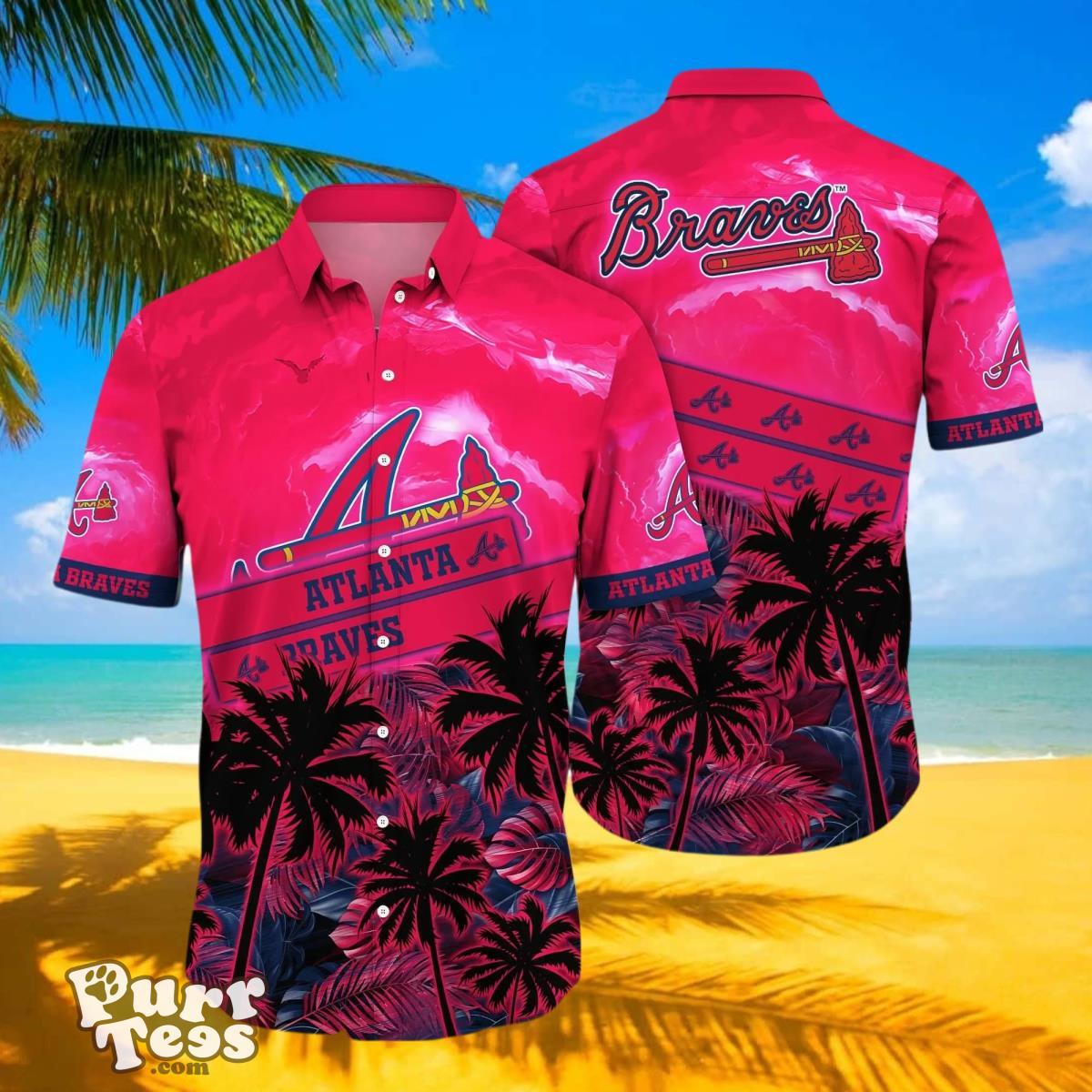 Atlanta Braves MLB Flower Hawaii Shirt For Men & Women Best Gift Product Photo 1
