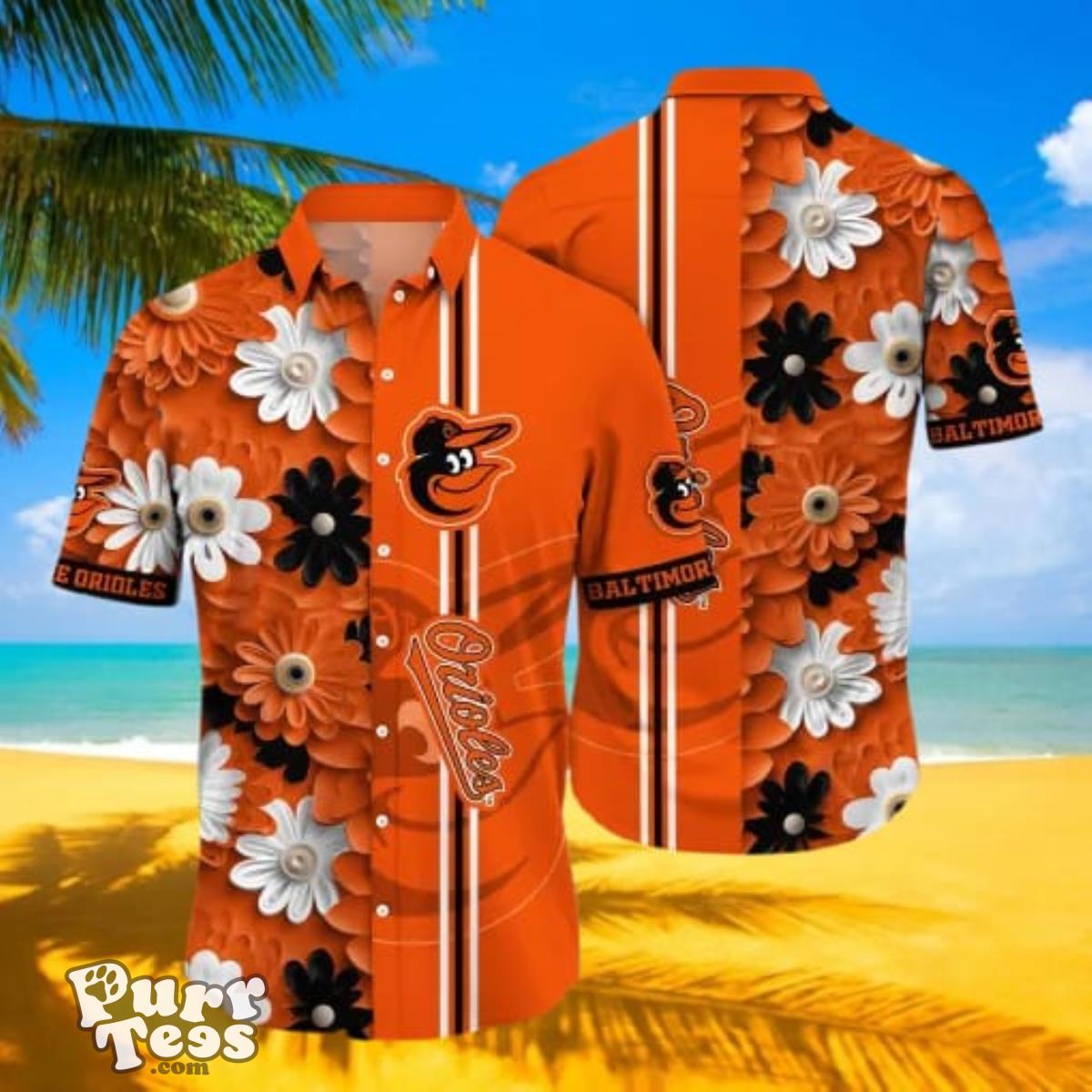 Baltimore Orioles MLB Flower Hawaii Shirt For Men And Women Best Gift Product Photo 1