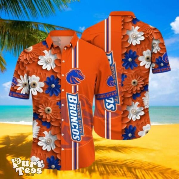 Boise State Broncos NCAA1 Flower Hawaii Shirt For Men & Women Best Gift Product Photo 1