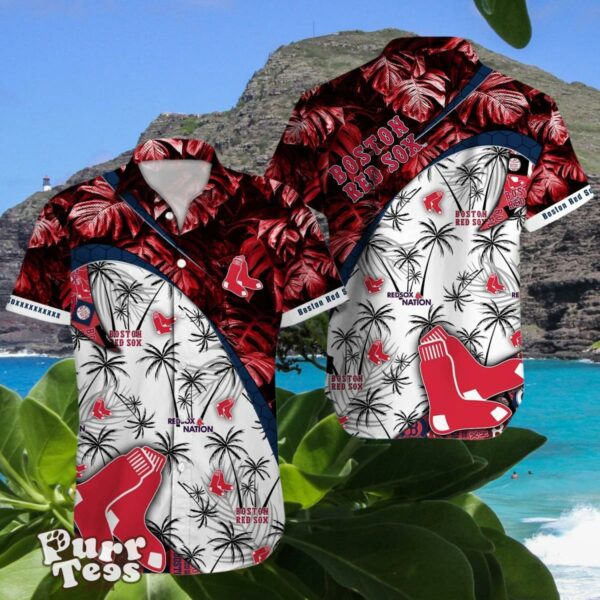 Boston Red Sox MLB Hawaiian Shirt Style Gift For Men And Women Product Photo 1